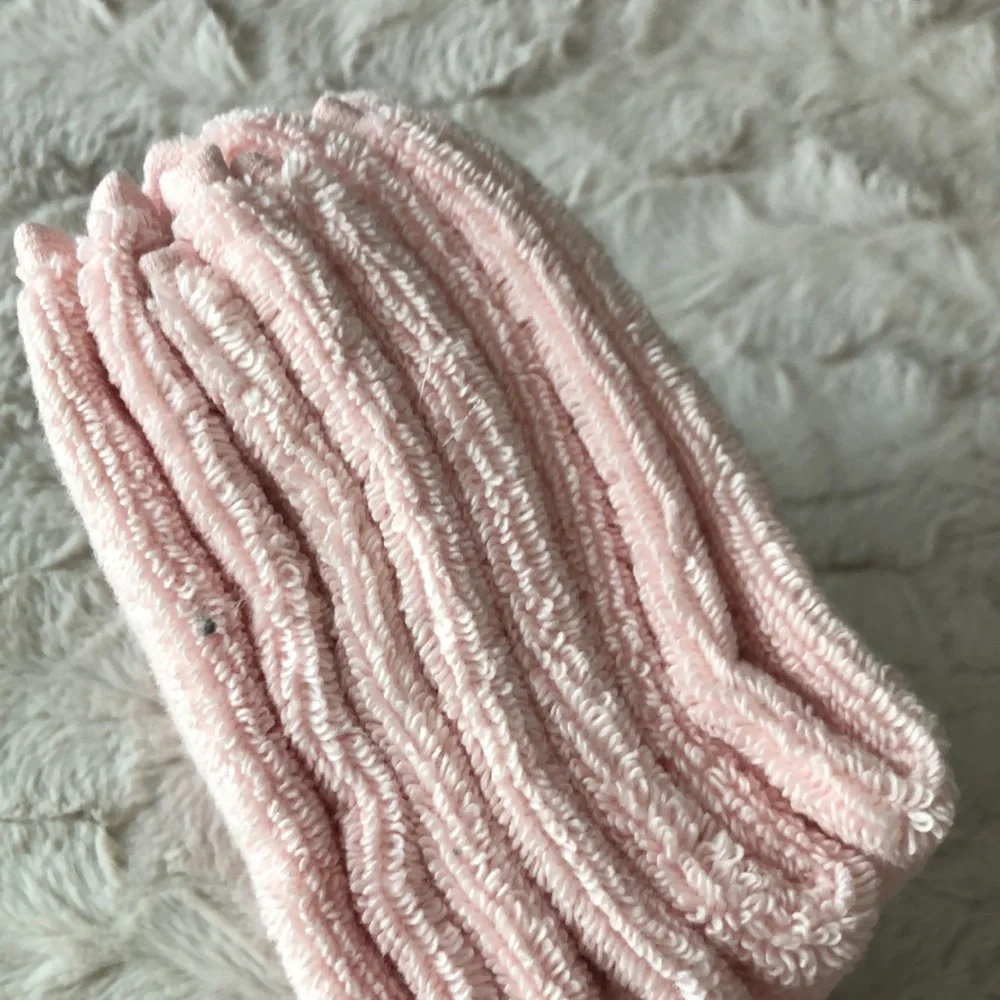 kate spade Pale Pink Wash Cloths - set of 4
